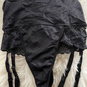 Victoria’s Secret Panties with Garter Straps Size M